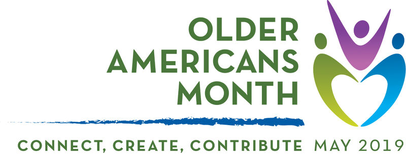 2019 Older American Month logo
